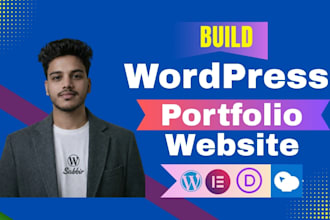 design a professional wordpressor creative portfolio website