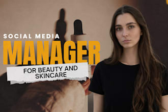 be your beauty and skincare social media manager