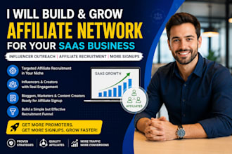 find and recruit saas affiliates using influencer outreach, affiliate strategy