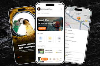 develop a fuel delivery app, a gas station app, a petrol delivery app