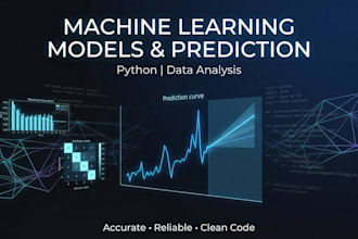 build machine learning models and data analysis