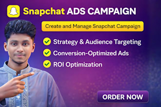 snapchat campaign setup for your business