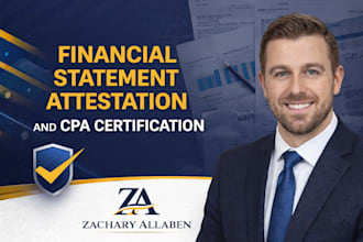 do financial statement attestation and CPA certification