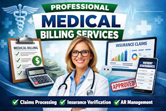 handle medical billing, denails, insurance claims, and ar management