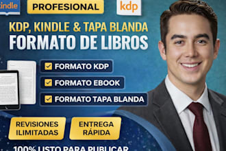 me encargo del maquetado de libros para KDP, así como del