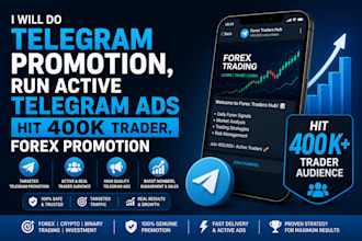 telegram promotion fix, run telegram ads to 5m forex traders telegram promotion
