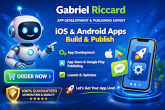 build and upload ios android app to app store and play store