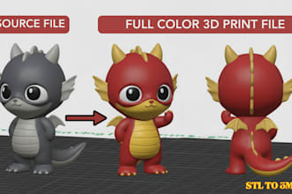 fix and convert stl to 3mf for bambu studio multicolor 3d printing