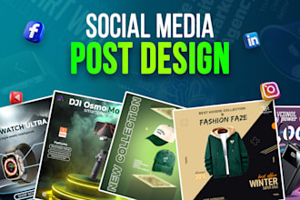 design professional instagram, facebook, and ad creatives design