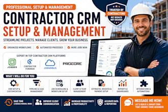 setup contractor crm jobber contractor foreman jobnimbus procore crm management