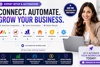 set up monday redtail automation wealthfront boomtown freshsales crm integration