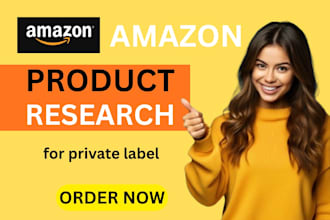 do amazon product research for private label