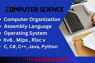 assist in computer architecture, computer organization and operating system task