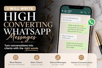 write messages that turn chats into sales