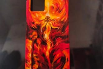 custom hand painted phone cases