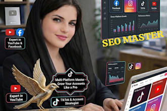 viral SEO of facebook, tiktok, youtube instagram