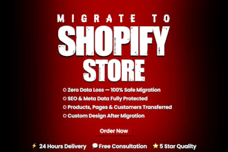 transfer, migrate woocommerce to shopify, wordpress to shopify, wix to shopify