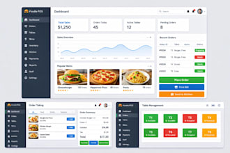 build a pos system with inventory and billing for restaurant and retail business
