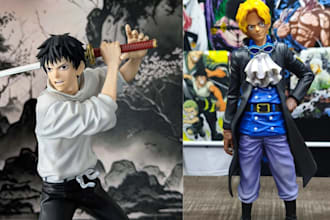 3d print and paint action anime miniature warhammer tabletop dnd figure