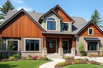 create photorealistic 3d interior and exterior design render or 3d visualization