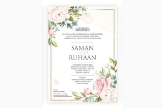 design wedding invitation birthday party invitation card
