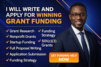 do startups grant writing, nonprofits business plan ngos funding apply for grant
