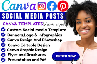 design anything in canva,logo,photographic,banner design for 1 hour