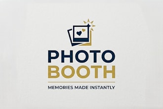 design a fun and professional photo booth logo