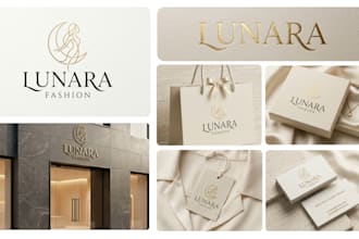 criarei um logotipo moderno e minimalista para sua empresa