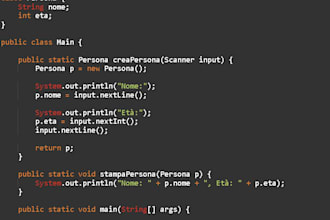 write clean java code for your project