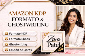formateo para KDP formateo de libros formateo para kindle y libros electronicos