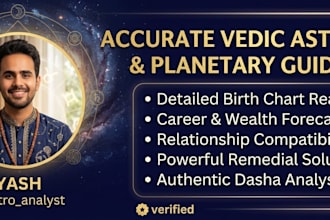 provide accurate vedic astrology reading and life predictions