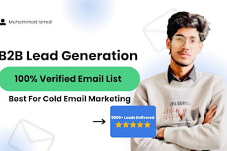 scrape verified emails for b2b marketing