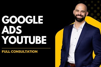 setup converting google ads, youtube video ads, shopping ads, bing ads expert