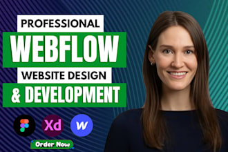 develop webflow website, figma to webflow, animated webflow, webflow design