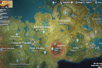 je vais explorer votre map genshin impact