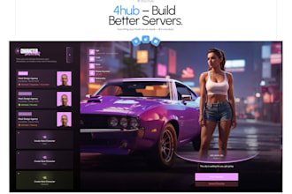 create high quality fivem UI UX design