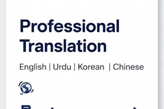 translate english to urdu and urdu to english , english to korean