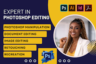 professionally edit, modify, convert, or create pdf files using photoshop