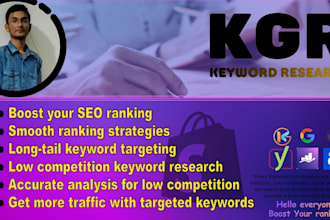 do kgr keywords for unlock SEO growth