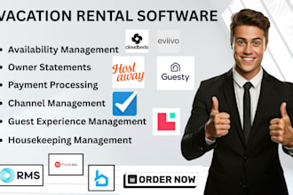 create outstanding professional vacation rental software hostaway guesty lite