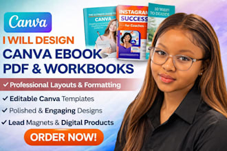 design canva ebook PDF canva ebook layout design ebook formatting canva workbook