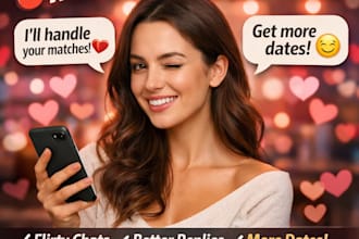 be your tinder, bumble, hinge assistant