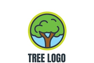design catchy amazing tree service logo