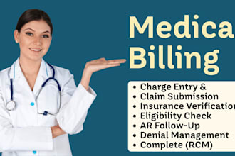 do medical billing , simple practice billing ,ar management