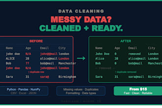 clean and fix your messy data using python and pandas