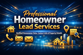 provide targeted premium homeowner leads