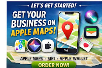 setup apple maps listing fix location apple business connect
