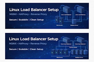 linux setup website infrastructure