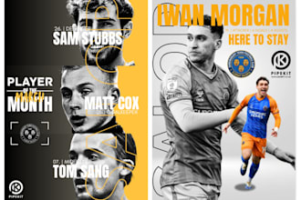 create sports graphic designs